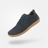 Chaussures de bureau barefoot Dream I bleues - Style professionnel avec semelle confortable 4mm