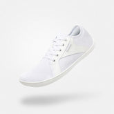 Chaussures barefoot Luck I blanches - Style minimaliste pour tenue décontractée quotidienne