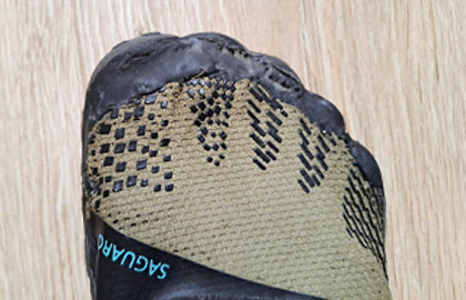 Cinq ans avec mes Saguaro : Une paire, un voyage pieds nus