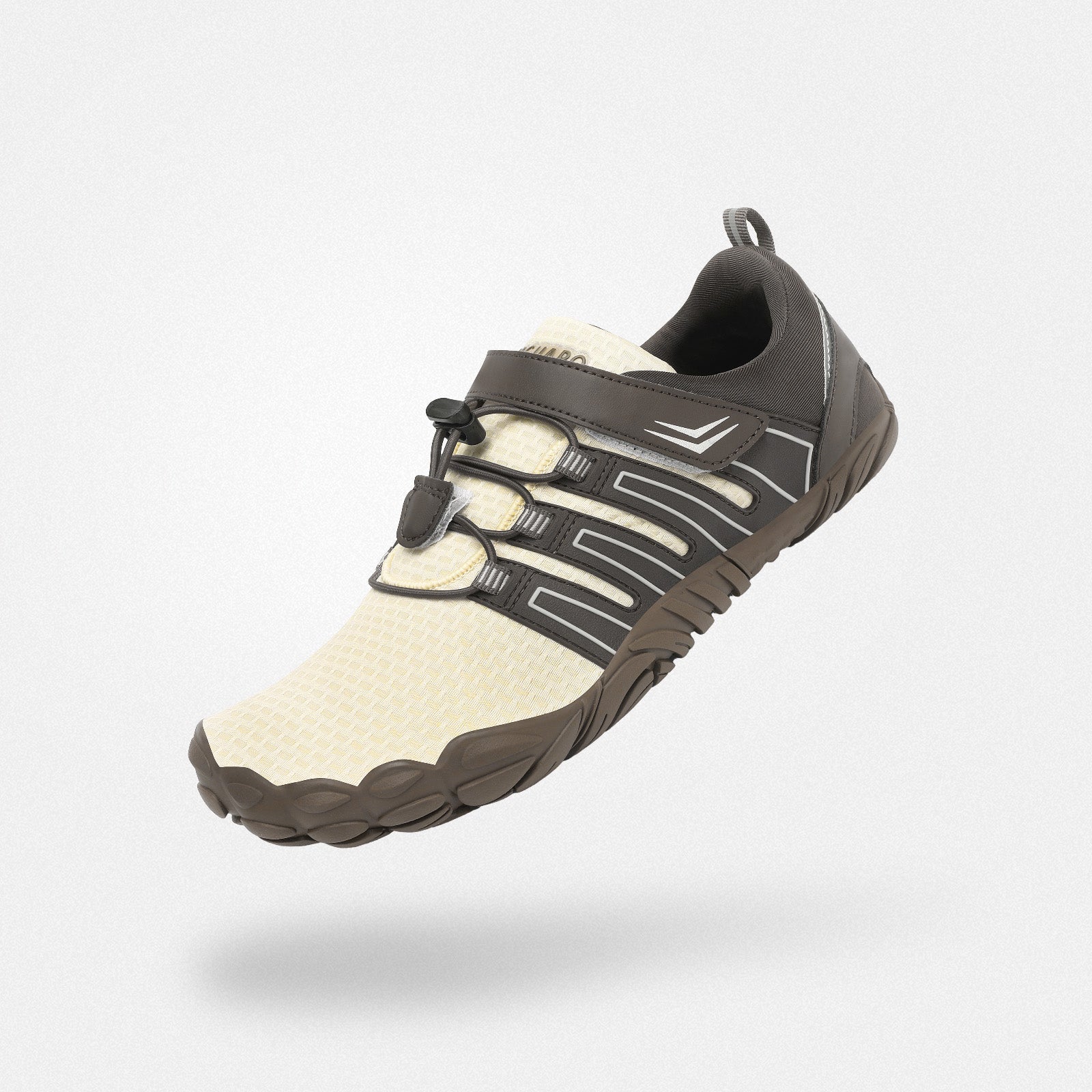 Chaussures barefoot Vigor II marron - Semelle 4mm flexible, adaptée aux pieds larges