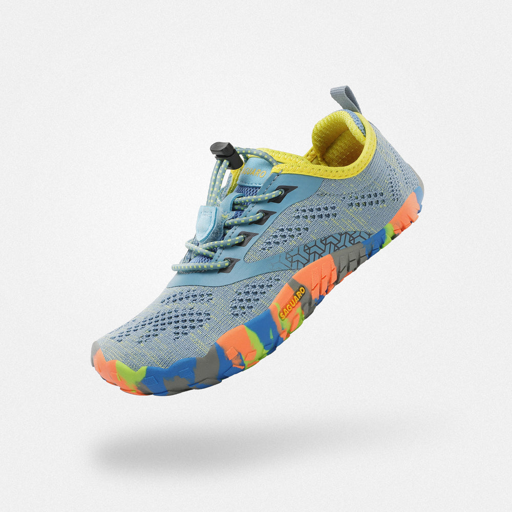 Chaussures barefoot enfant Smart I bleu ciel - Pour pieds sensibles