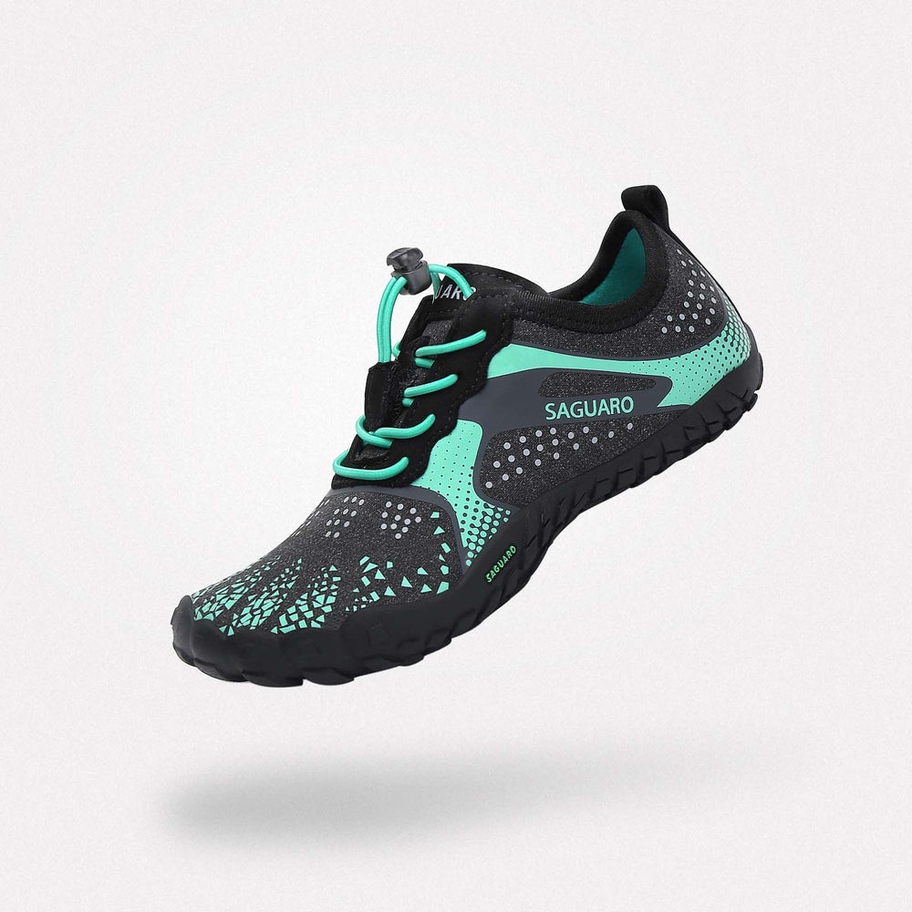 Pliage baskets enfant Fast I vertes - Confortables pour pieds larges