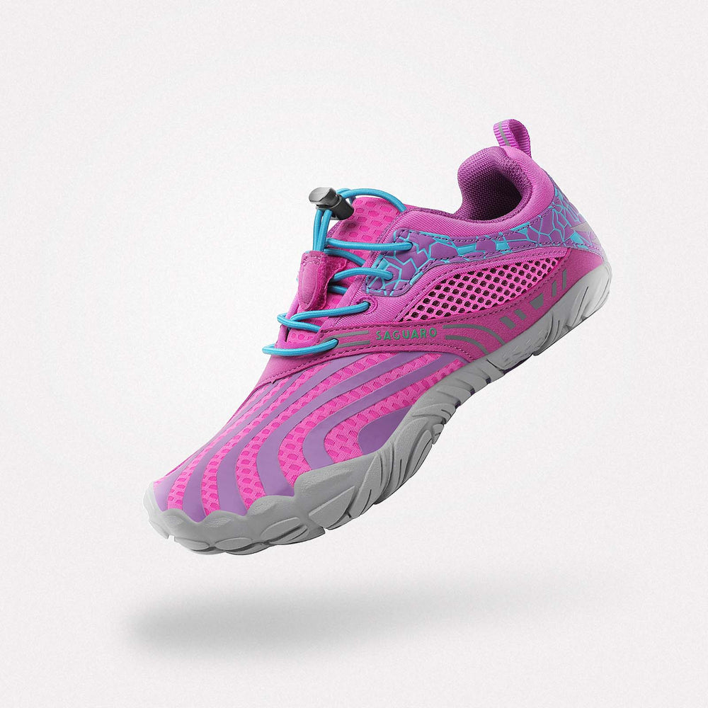 Chaussures barefoot fille Vitality I roses - Confort maximal