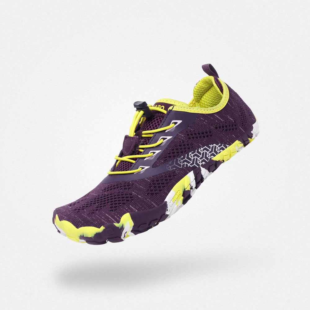 Baskets tendance femme Smart II pourpres pour femme et homme