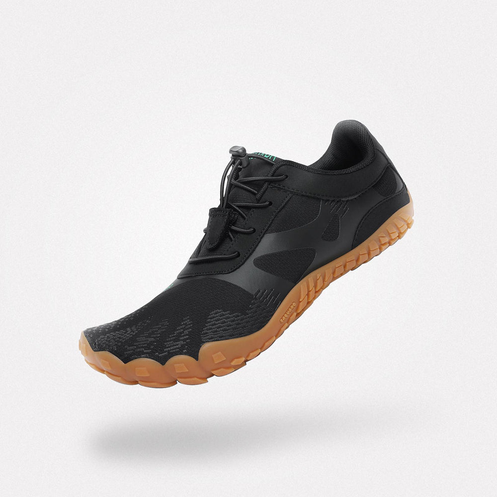 Chaussures barefoot Vitality III kaki pour homme et femme - Semelle mince zéro drop pour activation musculaire