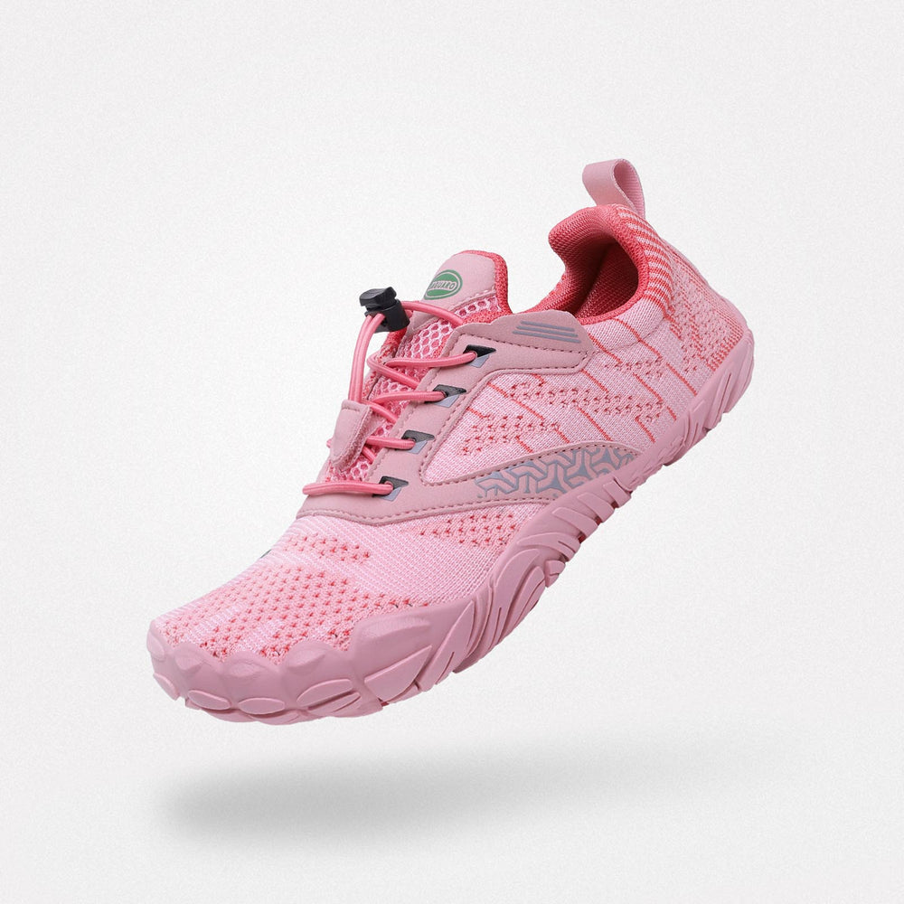 Baskets fille Free I roses - Pour jeux actifs, pieds forts et agiles semelle 4mm