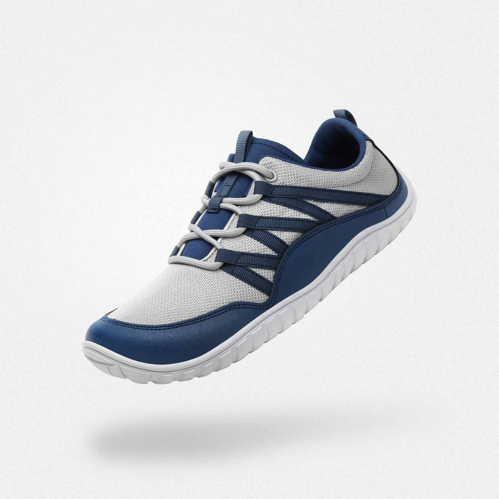 Chaussures barefoot homme Forestep I bleues - Soutien ergonomique pour port prolongé