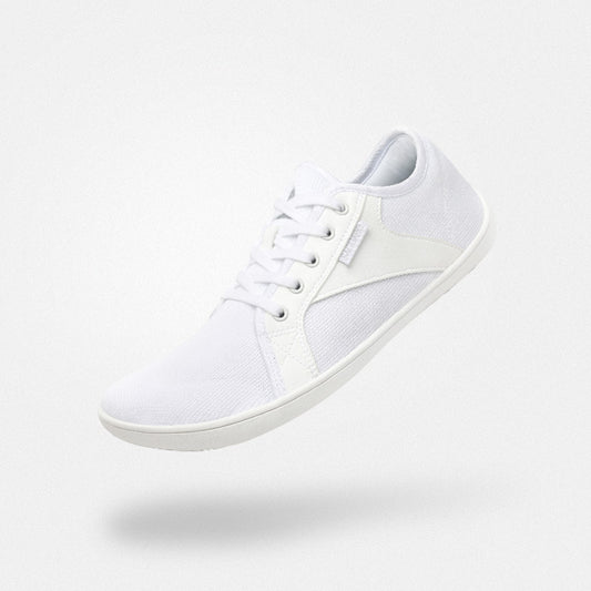 Chaussures barefoot Luck I blanches - Style minimaliste pour tenue décontractée quotidienne 800