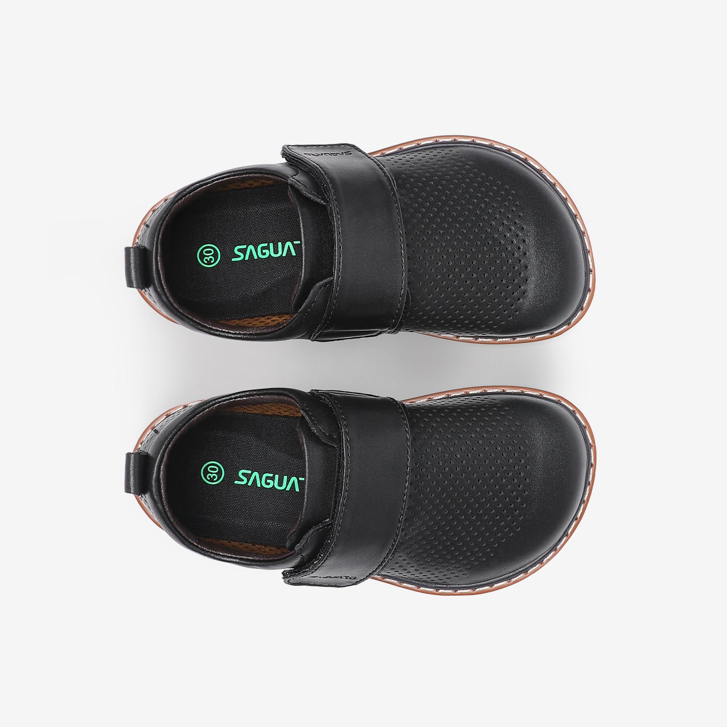Form I Air - Chaussures Barefoot Enfant en Cuir Perforé