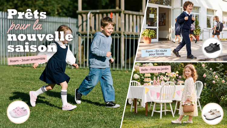 Nouveautés chaussures barefoot pour enfants